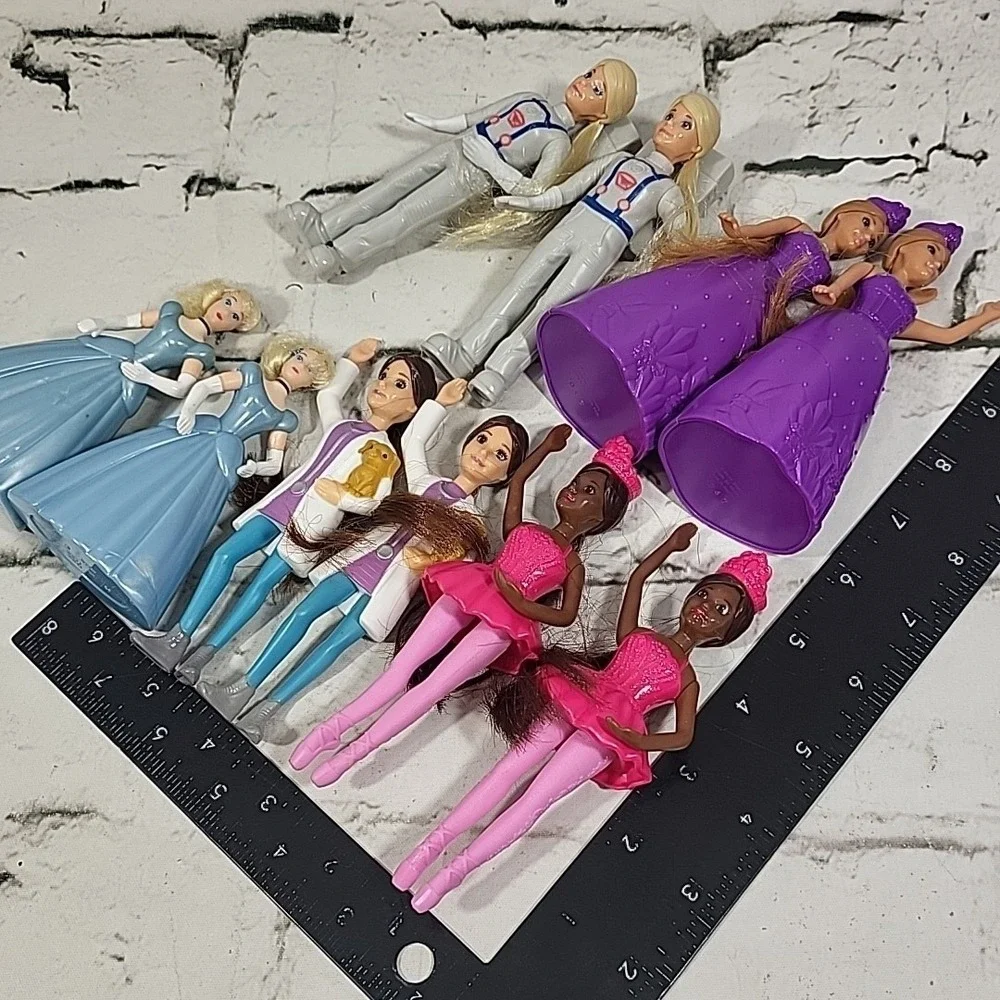 Barbie McDonalds‎ Toys Dolls Cinderella Figures Astronauts Vets Twins Duplicates